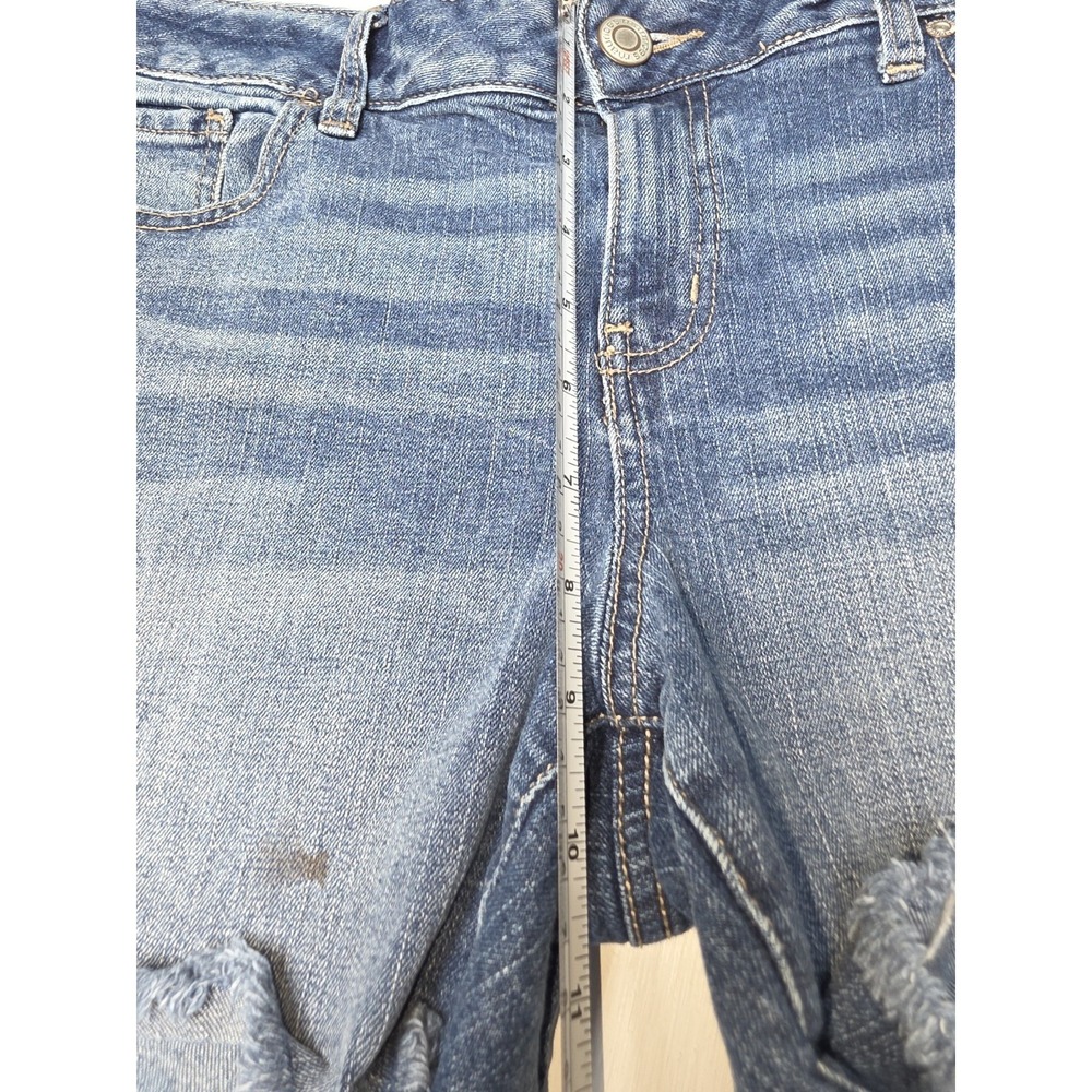 Maurice's High-Rise Denim Shorts Medium Wash Women's Size 10 - Picture 5 of 7
